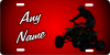 4 x 4 custom car tag - Image 1 of 0