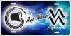 Aquarius custom car tag - Image 2 of 0