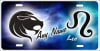 Leo custom car tag - Image 2 of 0
