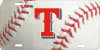 custom car tag baseball with any team logo - Image 4 of 0