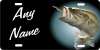 Bass fishing custom car tag - Image 1 of 0