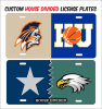 house divided or House United custom novelty vanity aluminum license plate - Image 1 of 0