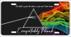 Comfortably Numb Personalized Pink Floyd Dark side of the Moon license plate - Image 2 of 0