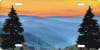 Smoky Mountains scene personalized novelty front license plate - Image 1 of 0