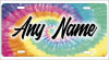 Tie dye custom car tag personalized license plate - Image 1 of 0