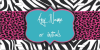 zebra cheetah Pattern personalized plate Custom License Plates, Personalized License Plates, Decorative License Plates, Front License Plates, Car Tags, airbrush - Image 1 of 0