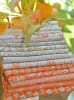 FIGS & FRIENDS#3:  ORANGE & SOFT GREY BASKETS -Only 1 Left! - Image 2 of 0