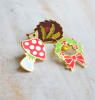 Woodland Enamel Pins: Set of Three - Image 1 of 0