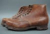 Original German WWII Late War Leather Ankle Boots - Image 2 of 0