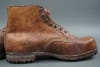Original German WWII Late War Leather Ankle Boots - Image 5 of 0