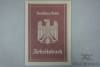 Original Third Reich Arbeitsbuch Workbook - Image 1 of 0