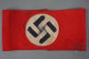 Original Pre-WWII NSDAP 3-Piece Wool Armband - Image 1 of 0