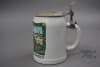 Original Third Reich "In Memory of My Service" PAK Crew Beer Stein - Image 5 of 0