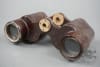 Original German WWII Bakelite Dienstglas 6x30 Binoculars by Emil Busch A.G. Incomplete - Image 3 of 0