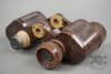 Original German WWII Bakelite Dienstglas 6x30 Binoculars by Emil Busch A.G. Incomplete - Image 4 of 0