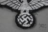 Original Third Reich Bahnschutzpolizei Officerâ€™s Sleeve Eagle (Uniform Removed) - Image 3 of 0