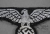 Original Third Reich Bahnschutzpolizei Officerâ€™s Sleeve Eagle (Uniform Removed) - Image 4 of 0