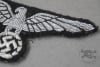 Original Third Reich Bahnschutzpolizei Officerâ€™s Sleeve Eagle (Uniform Removed) - Image 5 of 0