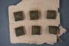 Unissued Original German WWII Political High Ranking Gold Collar Tab Pips Set Of 6 - Image 1 of 0