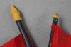 Original German WWII National Hand Flags on Wooden Poles - Image 4 of 0
