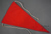 Original German Pre-WWII Ex-NSDAP Double-Sided Pennant 12" x 7" - Image 3 of 0