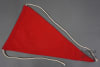 Original German Pre-WWII Ex-NSDAP Double-Sided Pennant 12" x 7" - Image 3 of 0