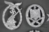 Original German WWII "Ground Dug" Luftwaffe Badges & Insignia Grouping (Lot of 4) - Image 2 of 0