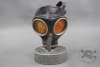 Original German WWII Civilian Rubberized Gasmask With Filter - Image 1 of 0