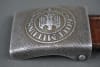 Original German Early War Heer Aluminum Belt Buckle - Image 3 of 0