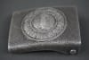 Original German WWII Heer Aluminum Belt Buckle - Image 3 of 0