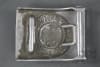 Original German WWII Heer Aluminum Belt Buckle - Image 4 of 0