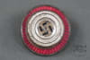 Original German WWII Enameled NSDAP Visor Cap Cockade RZM M1/34 - Image 1 of 0