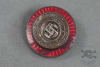 Original German WWII Enameled NSDAP Visor Cap Cockade RZM M1/34 - Image 1 of 0