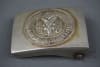 Original German Pre-War HJ Nickel Plated Belt Buckle RZM Assmann - Image 3 of 0