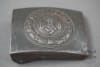 Original German WWII Heer Steel Belt Buckle By Noelle & Heuck - Image 2 of 0