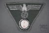 Original German WWII Heer Late War Cap Trapezoid Insignia - Image 2 of 0