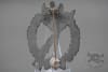 Original German WWII Infantry Assault Badge In Silver - Image 2 of 0