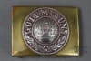 Original Imperial German WWI Early Brass Buckle - Image 1 of 0