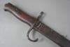 Original Japanese WWII Model 30 Arisaka Rifle Bayonet With Hooked Quillon Cross Guard - Image 2 of 0