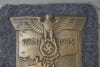 Original German WWII Uniform Removed Luftwaffe Issued Krim Shield - Image 2 of 0