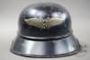 Original German WWII Luftschutz Gladiator Helmet - Image 4 of 0