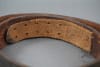 Original German WWII Brown Leather Combat Belt Size 100cm - Image 2 of 0