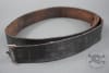 Original German Pre-WWII Black Leather Belt Size 98 - Image 1 of 0