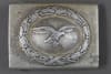 Original German WWII Luftwaffe 2nd Model Aluminum Buckle - Image 1 of 0