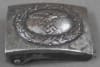 Original German WWII Luftwaffe Steel Belt Buckle By SchmÃ¶le & Comp. 1940 - Image 3 of 0