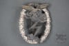 Rare Original German WWII Luftwaffe Ground Assault Badge By Metall und Kunststoff (M.u.K. 5) - Image 1 of 0