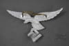 Original German WWII Aluminum 1st Model Luftwaffe Visor Cap Eagle - Image 2 of 0
