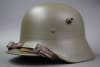 Original German WWI M18 Helmet (Stahlhelm) Size 64 Shell - Image 2 of 0
