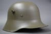 Original German WWI M18 Helmet (Stahlhelm) Size 64 Shell - Image 4 of 0