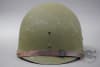 Original US WWII M1 Helmet Liner with Chinstrap by Seaman Paper Co - Image 3 of 0